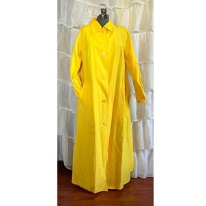 Paradox Yellow Long Swing Coat